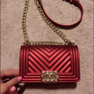 Almost new crossbody or twist purse